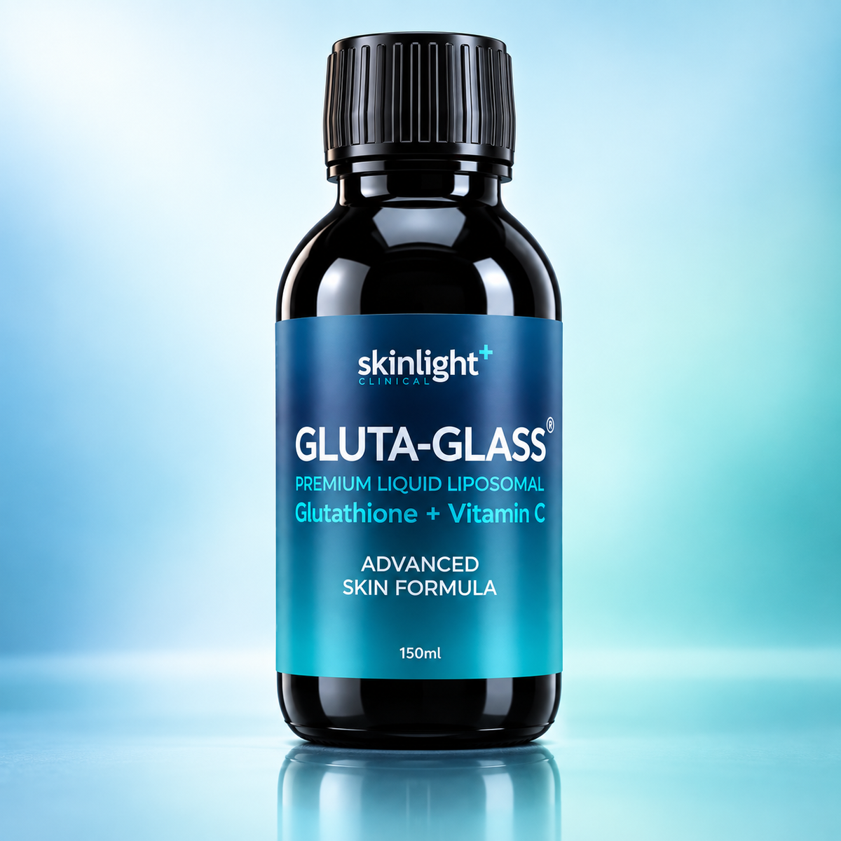 Skin Brightening Liposomal Glutathione & Vit C  Liquid - GLUTA-GLASS® - 150ml
