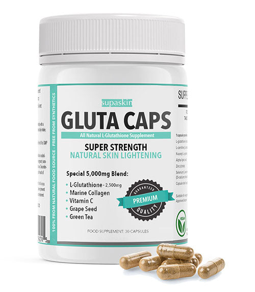Gluta Caps  - Glutathione Skin Lightening Supplement 5,000mg Complex